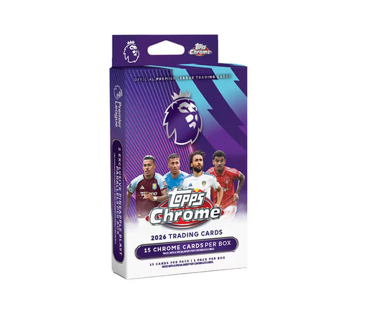 2025–26 Topps Chrome Premier League Hanger Box
