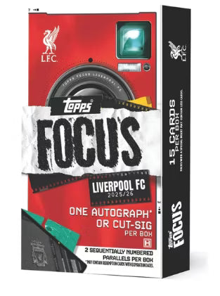 2025-26 Topps Liverpool Focus Hobby Box