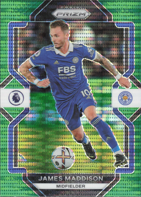 James Maddison Green Pulsar Panini Prizm
