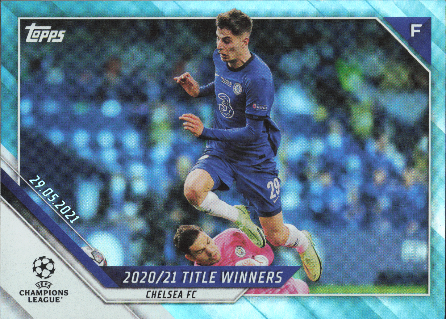 Chelsea Title Winners Numbered /299 Topps UCC