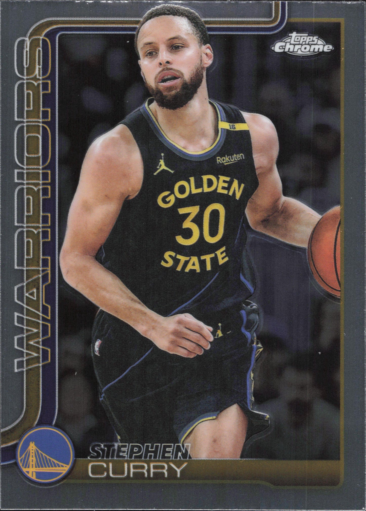 Stephen Curry Base Topps Chrome NBA