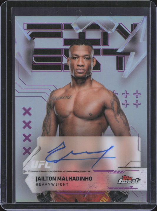 Jailton Malhadinho Autograph Topps Finest