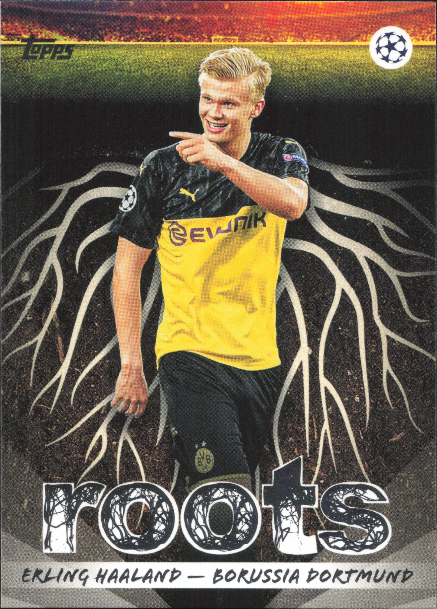 Erling Haaland Roots Topps Flagship