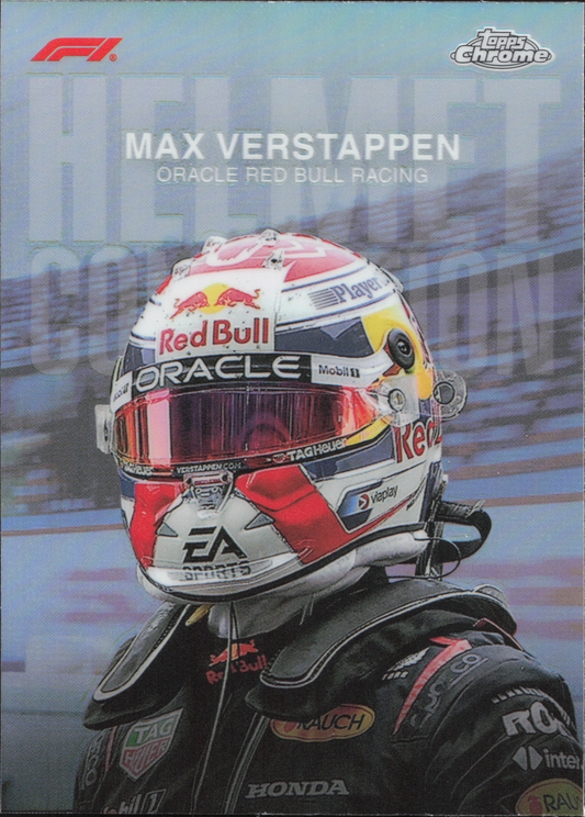 Max Verstappen Helmet Topps Chrome Formula 1