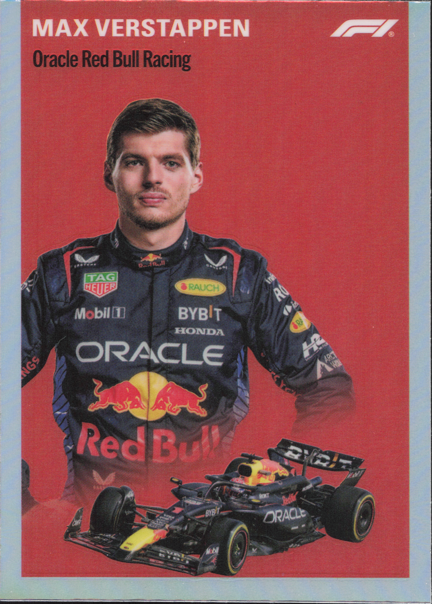 Max Verstappen Retro 1954 Topps Chrome Formula 1