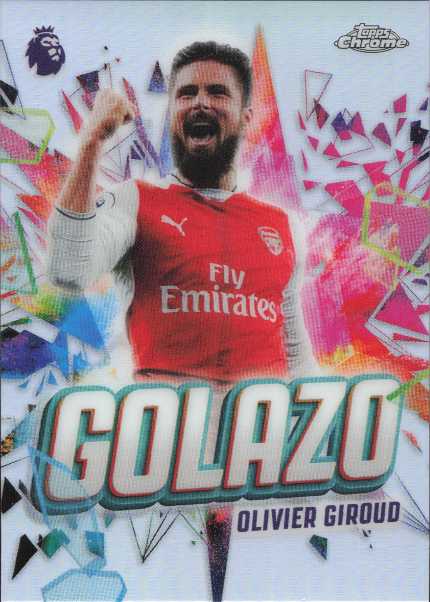 Olivier Giroud Golazo Topps Chrome EPL