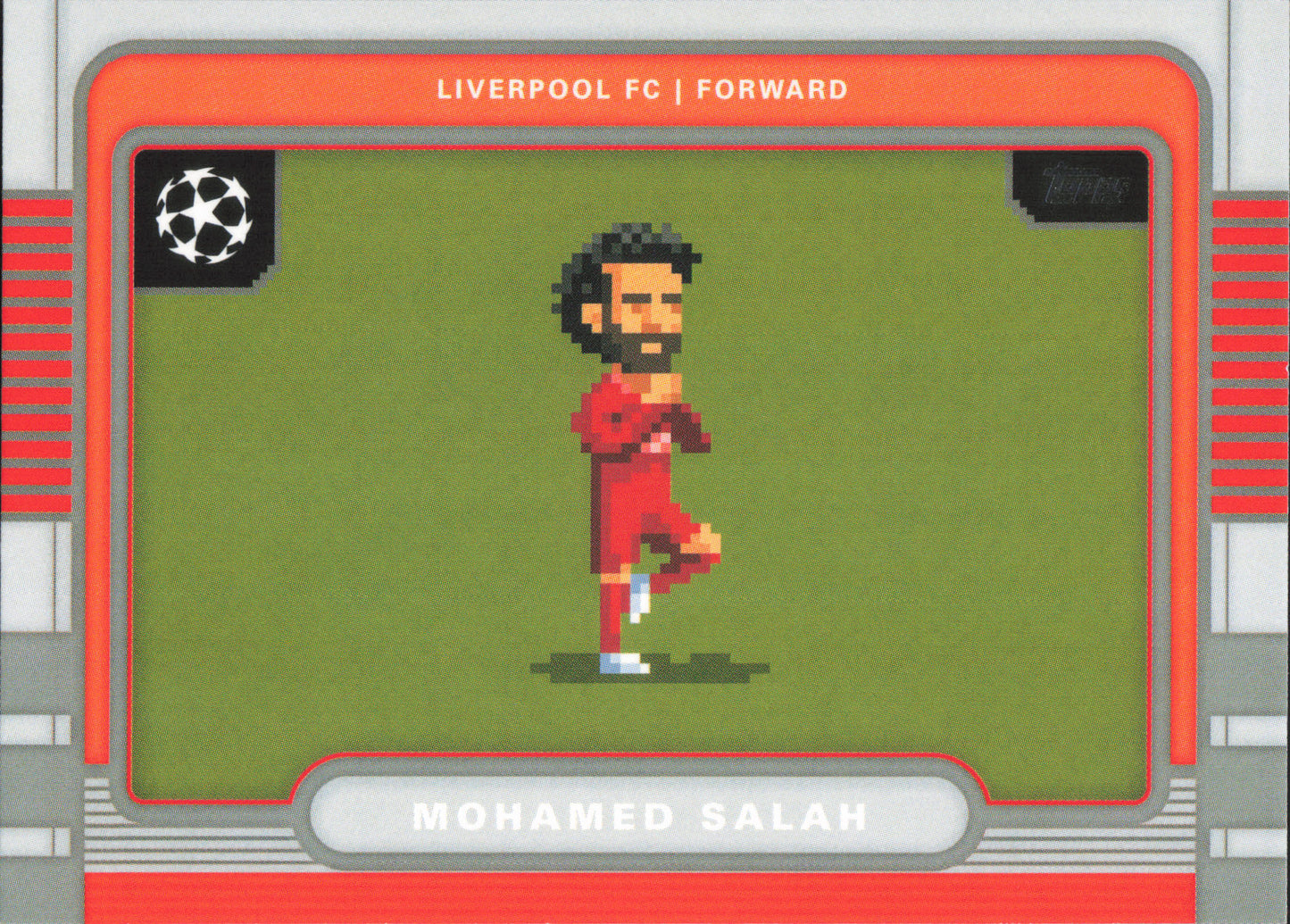 Mohamed Salah 8-Bit Ballers Topps Flagship