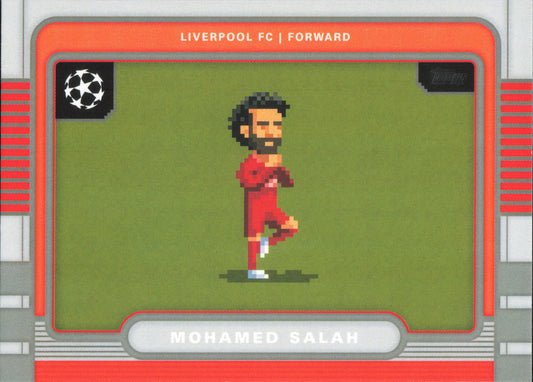 Mohamed Salah 8-Bit Ballers Topps Flagship