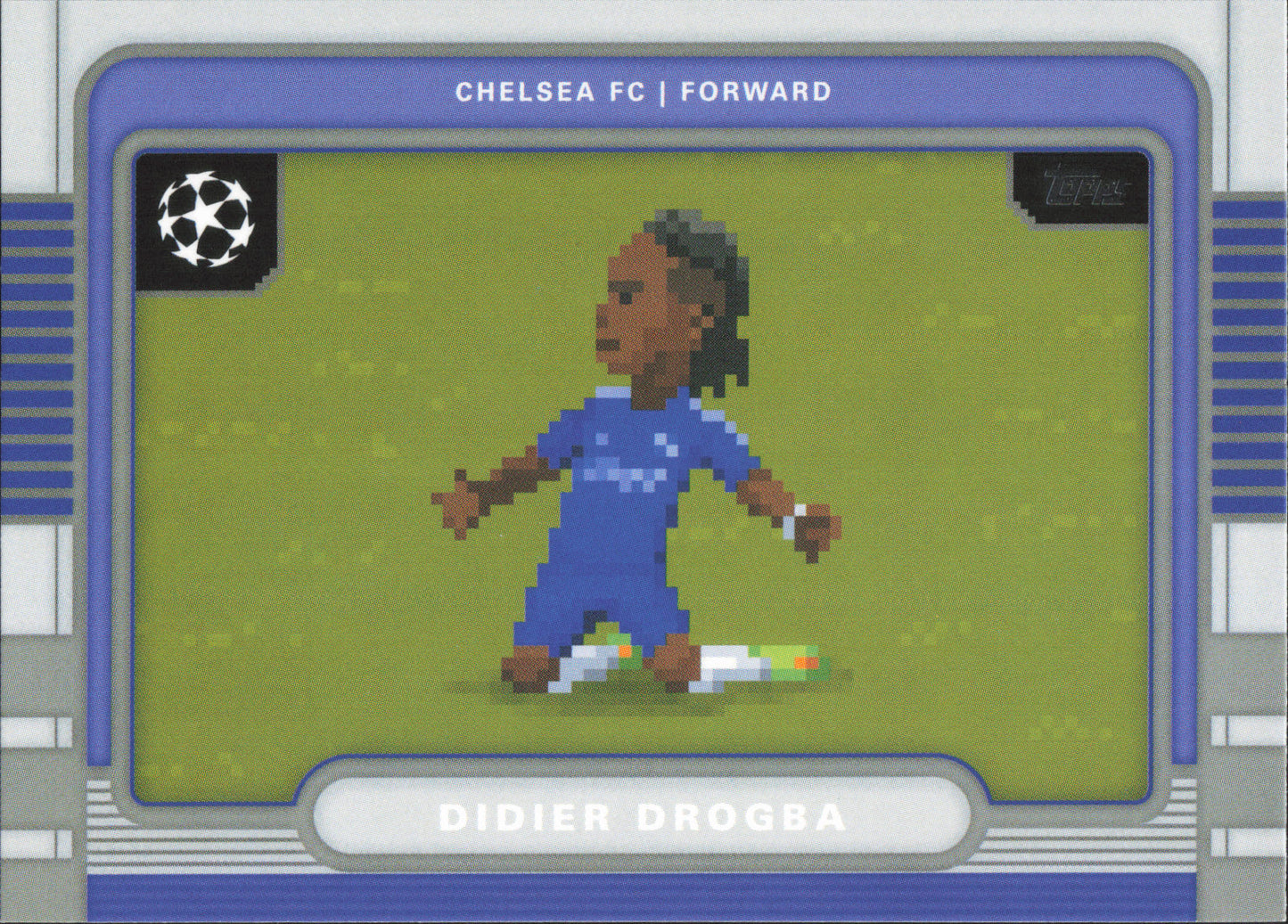 Didier Drogba 8-Bit Ballers Topps Flagship