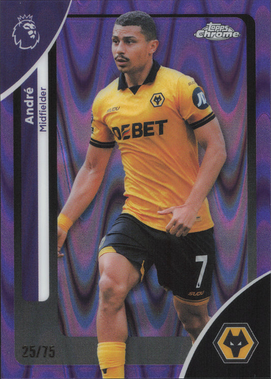 Andre Numbered /75 Topps Chrome EPL