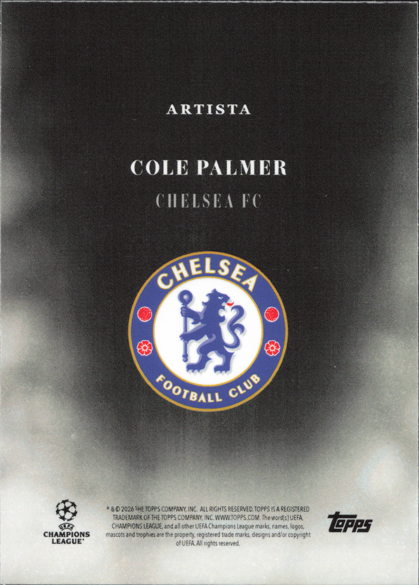 Cole Palmer Artista Topps Simplicidad