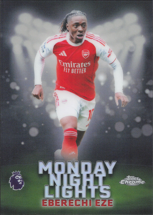Eberechi Eze Monday Night Lights Topps Chrome EPL