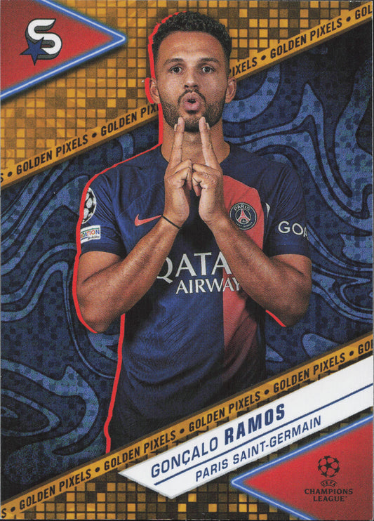 Goncalo Ramos Golden Pixels Topps Superstars