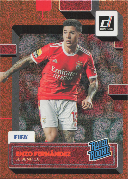 Enzo Fernandez Rated Rookie Orange Panini Donruss