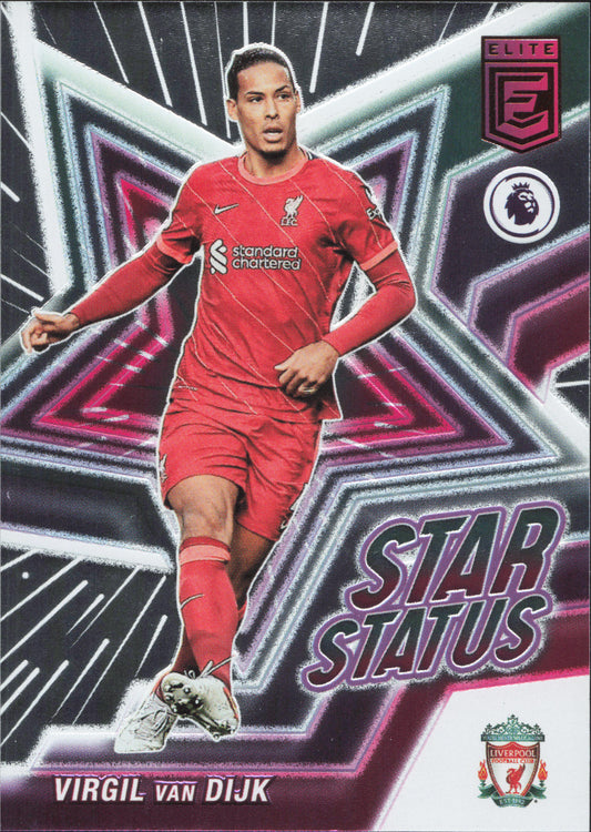 Virgil Van Dijk Star Status Panini Donruss Elite