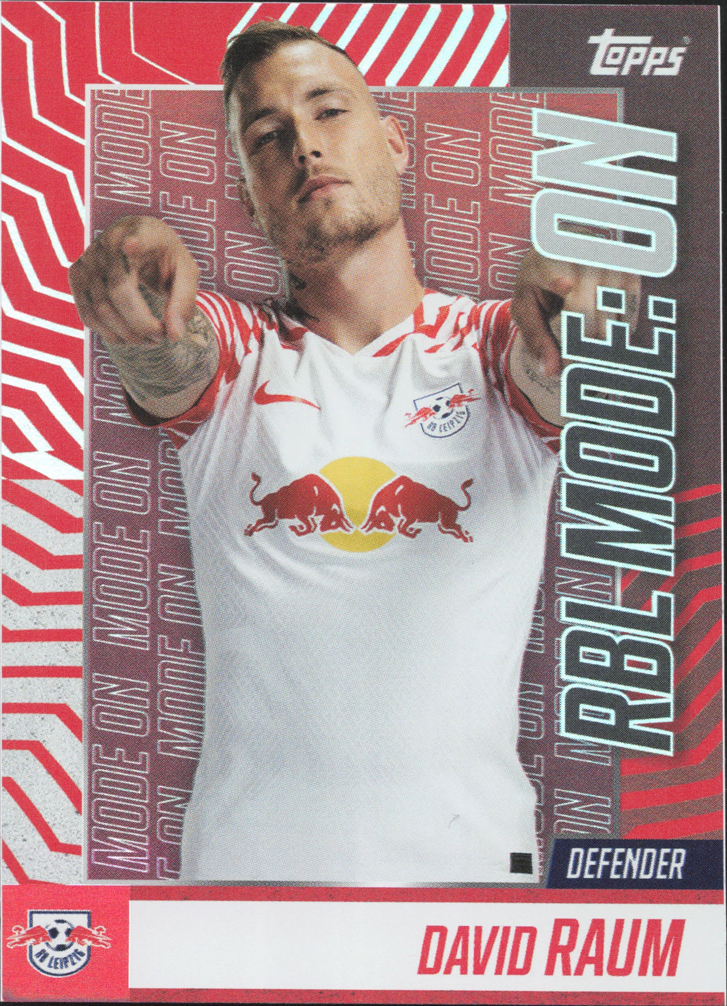David Raum Holo Topps Team Set