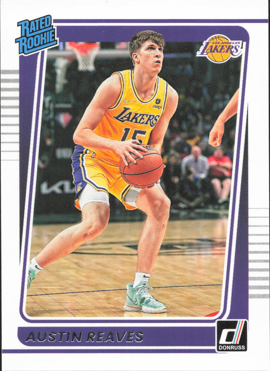 Austin Reaves Rated Rookie Panini Donruss