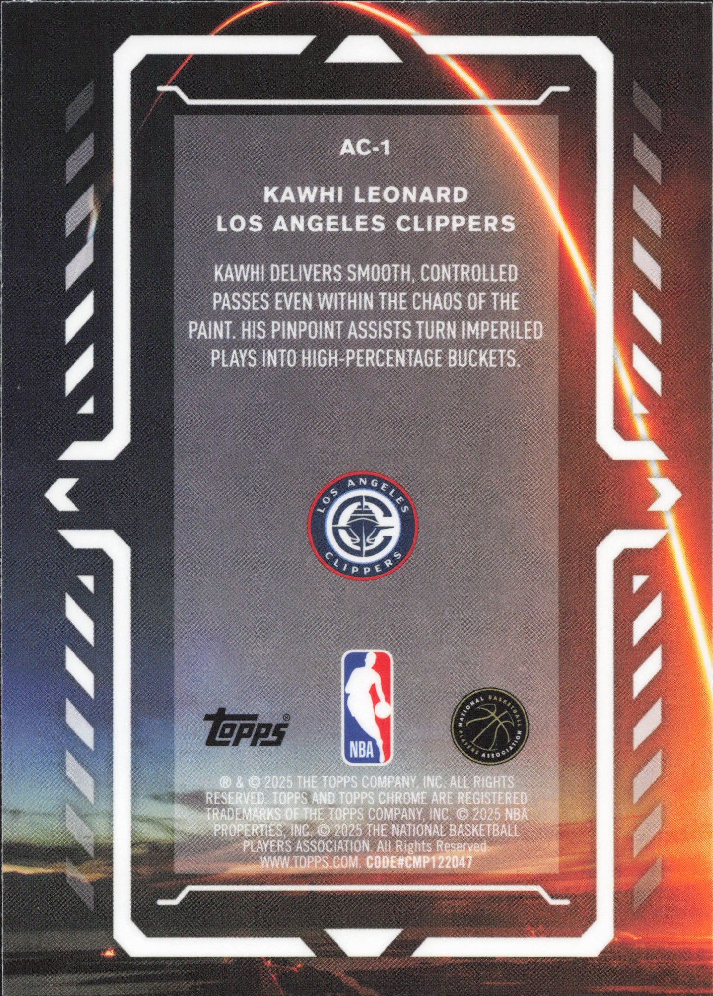 Kawhi Leonard Activators Topps Chrome