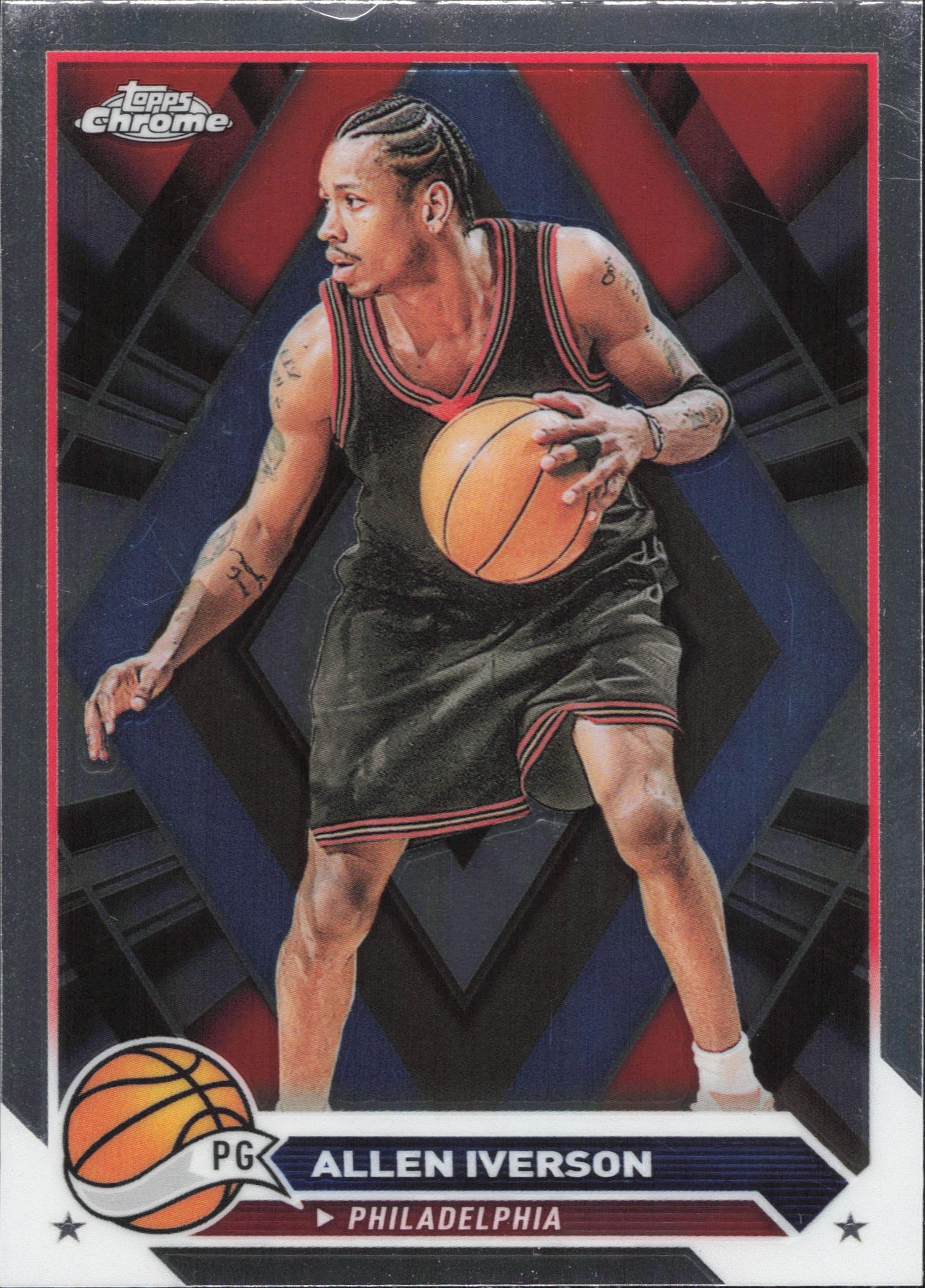 Allen Iverson Base Topps Chrome