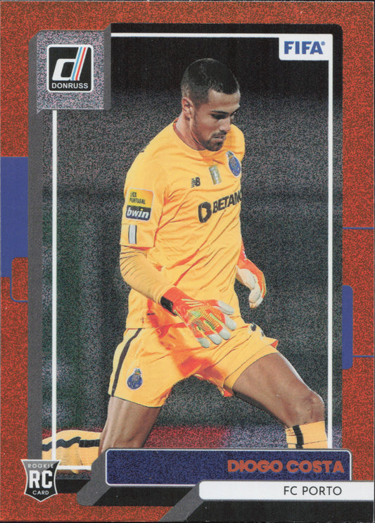 Diogo Costa Rookie Orange Panini Donruss