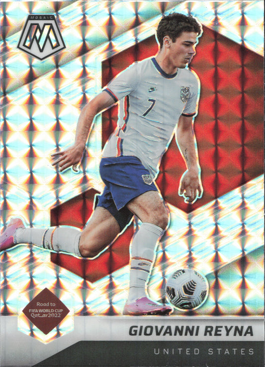 Giovanni Reyna Mosaic Panini World Cup Qatar