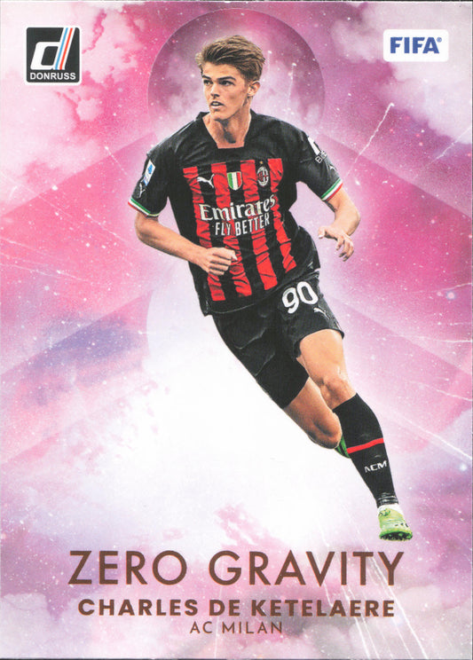 Charles De Ketelaere Zero Gravity Panini Donruss