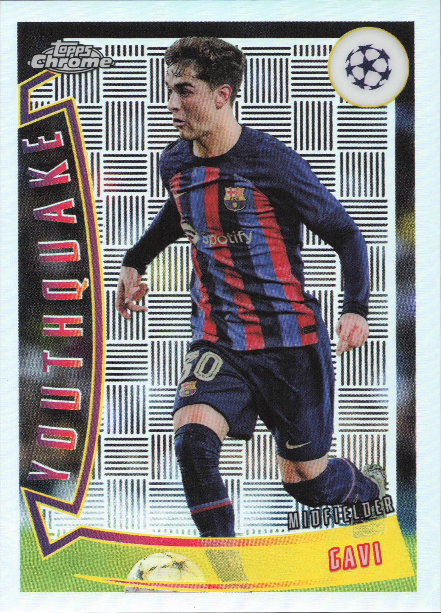 Gavi Youthquake Topps Chrome