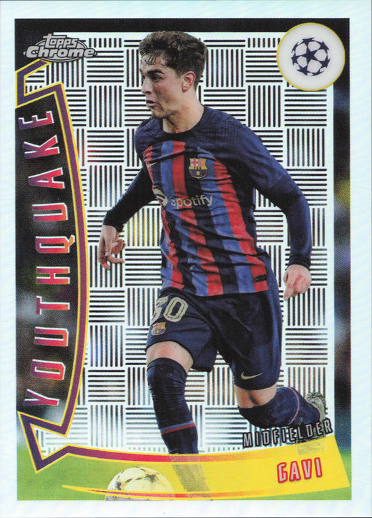 Gavi Youthquake Topps Chrome