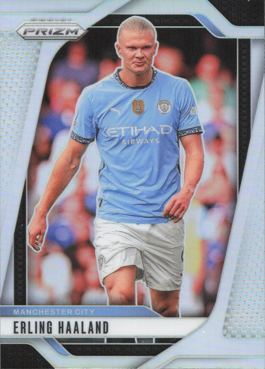 Erling Haaland Silver Panini Prizm