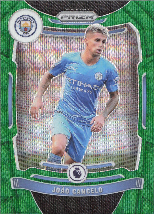 Joao Cancelo Green Wave Prizm Panini Prizm EPL
