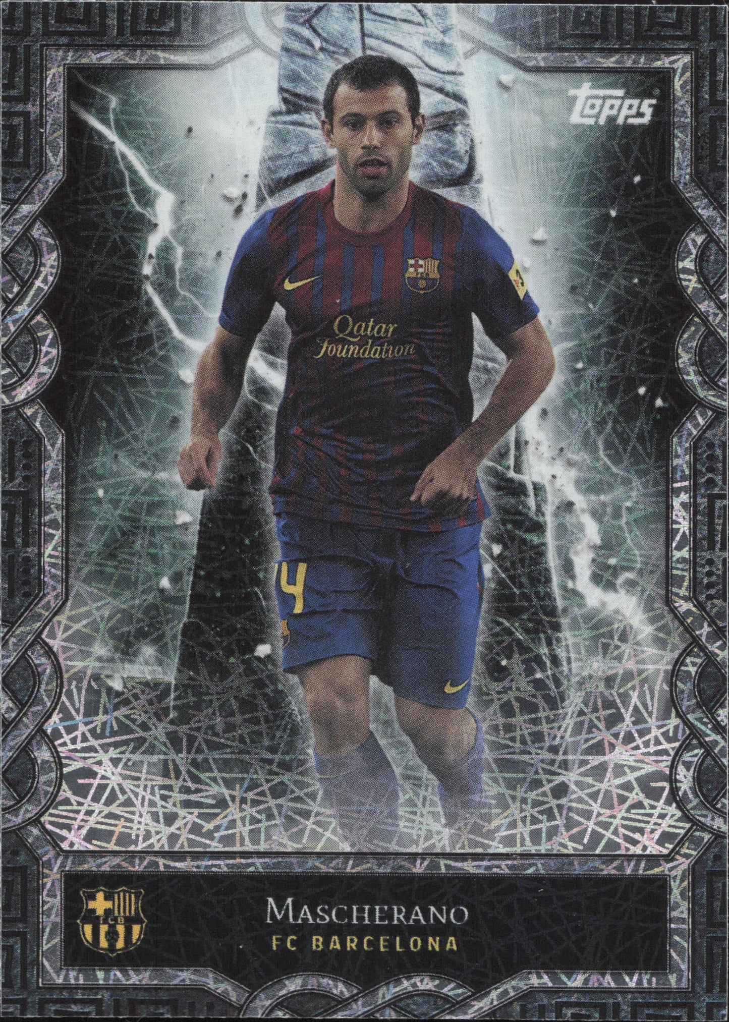 Javier Mascherano Velocity Parallel Topps Fan Set