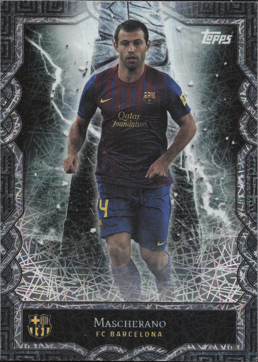 Javier Mascherano Velocity Parallel Topps Fan Set