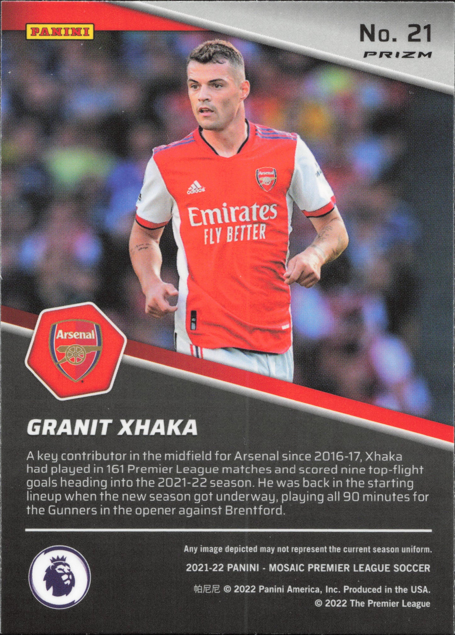 Granit Xhaka Mosaic Panini