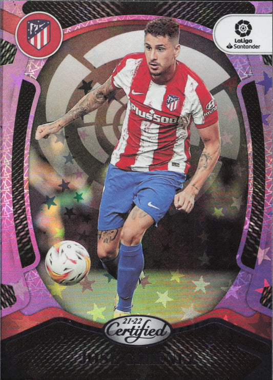 Jose Gimenez Purple Astro Panini Chronicles Certified
