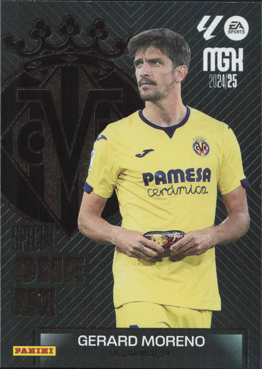 Gerard Moreno Special One Black Panini MGK