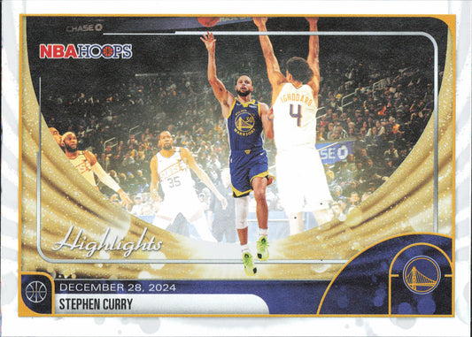 Stephen Curry Highlights Topps NBA Hoops
