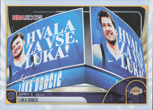 Luka Doncic Highlights Topps NBA Hoops