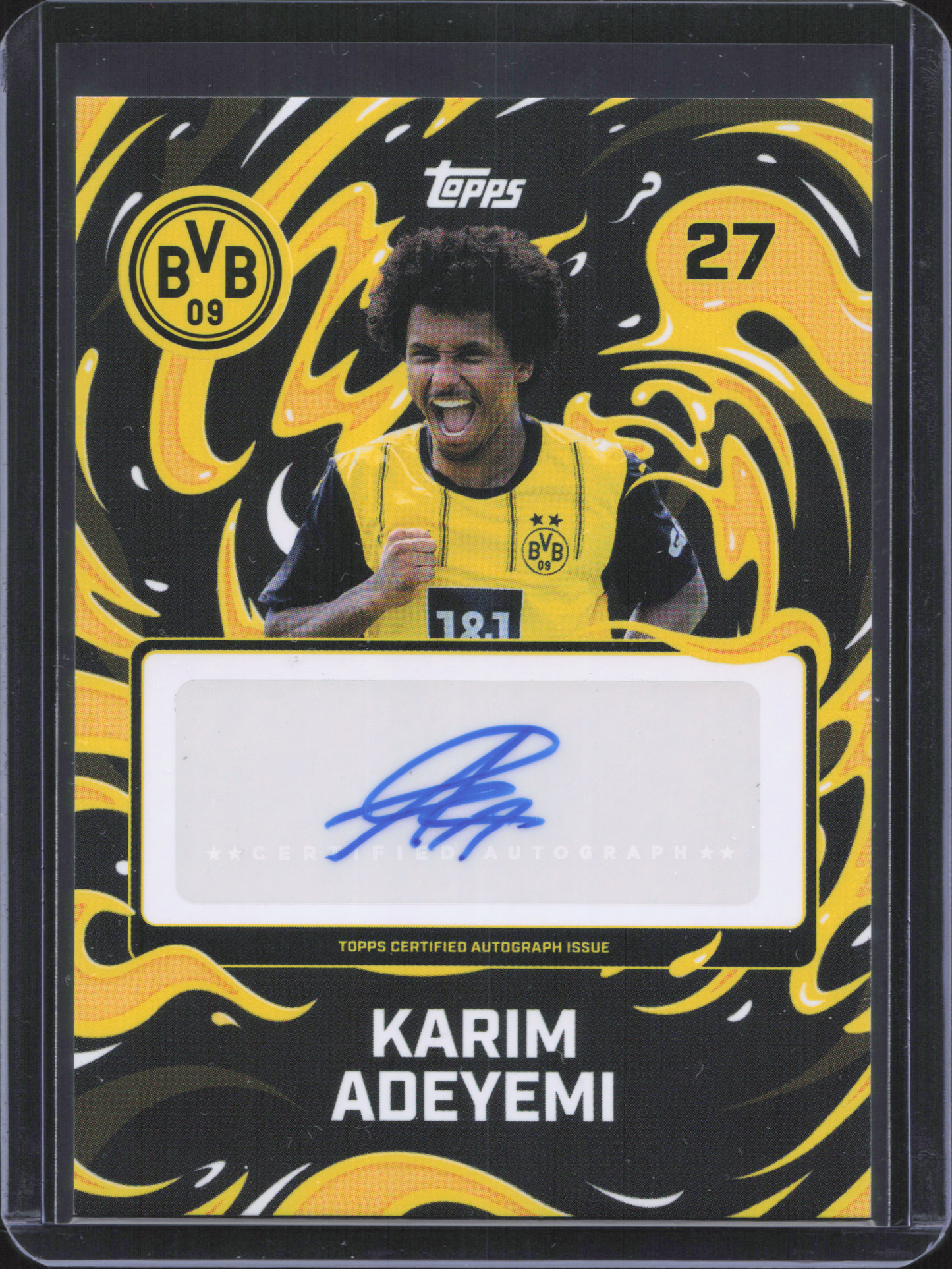 Karim Adeyemi Autograph Topps Team Set