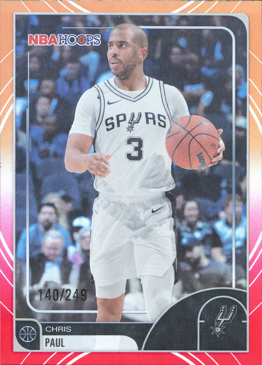 Chris Paul Numbered /249 Topps NBA Hoops