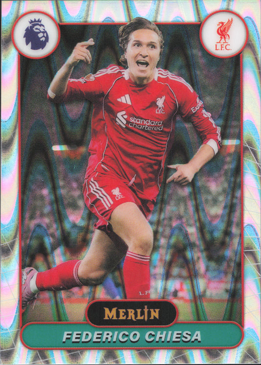 Federico Chiesa Raywave Topps Merlin EPL