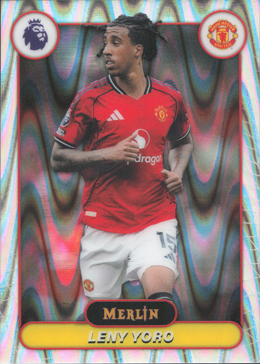 Leny Yoro Raywave Topps Merlin EPL