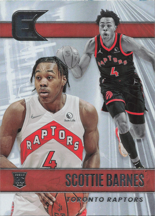 Scottie Barnes Rookie Panini Chronicles Essentials