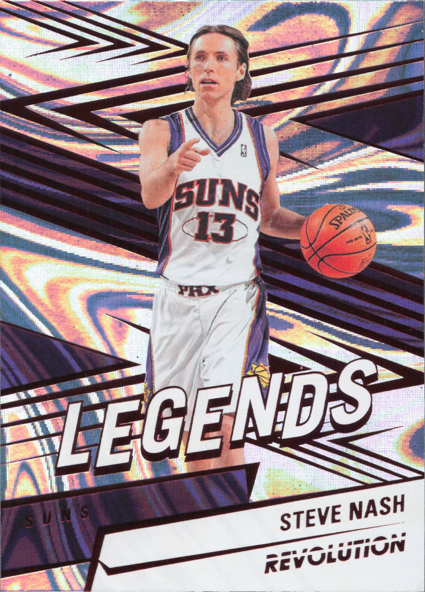 Steve Nash Swirl Legends Panini Revolution