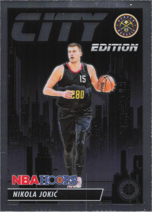 Nikola Jokic City Edition Panini  NBA Hoops Premium Stock