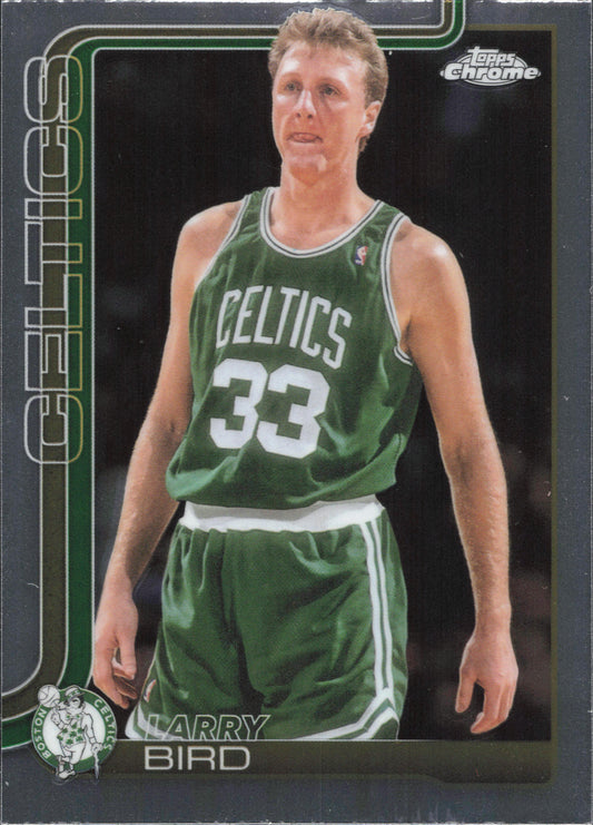 Larry Bird Base Topps Chrome NBA