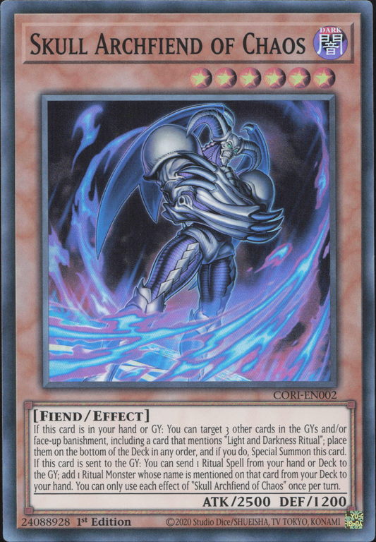 Skull Archfiend of Chaos (V.1 - Super Rare)