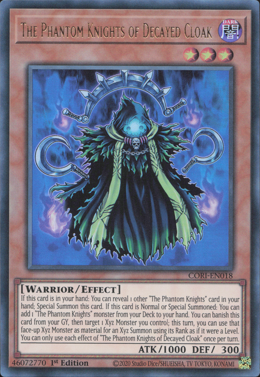 The Phantom Knights of Decayed Cloak (V.1 - Ultra Rare)
