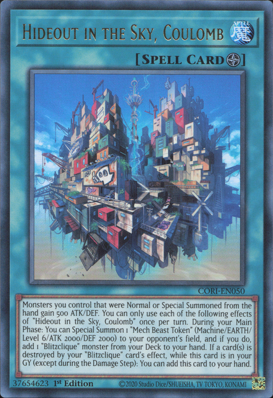 Hideout in the Sky, Coulomb (V.1 - Ultra Rare)