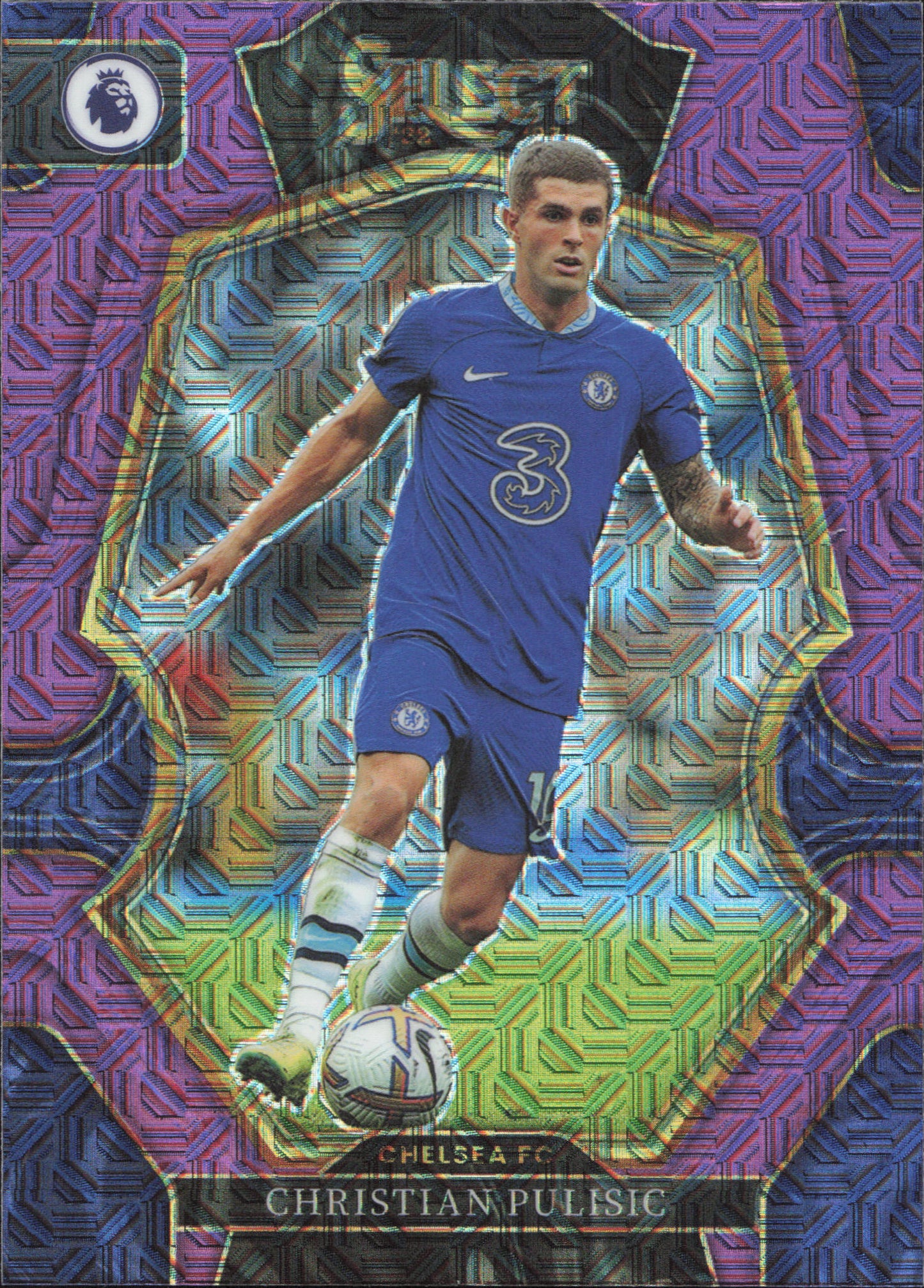 Christian Pulisic Purple Mojo Panini Select EPL