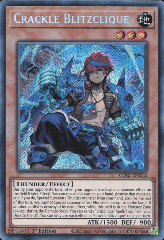 Crackle Blitzclique (V.1 - Secret Rare)